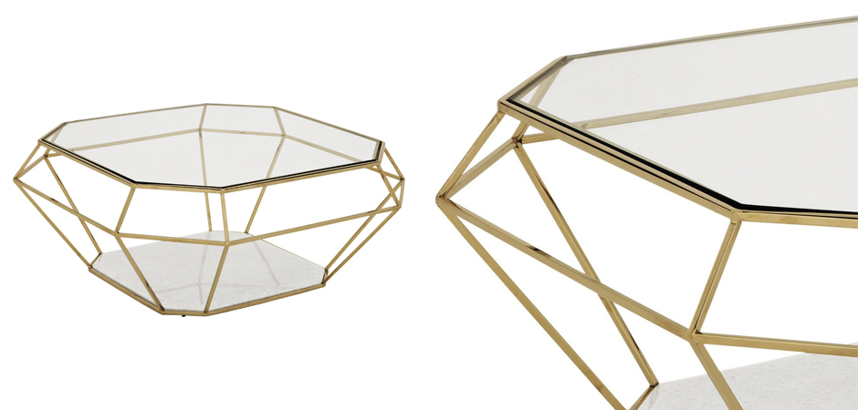 Кофейный стол Eichholtz Coffee Table Asscher Кофейный стол Eichholtz Coffee Table Asscher - Loft-Concept в Челябинске
