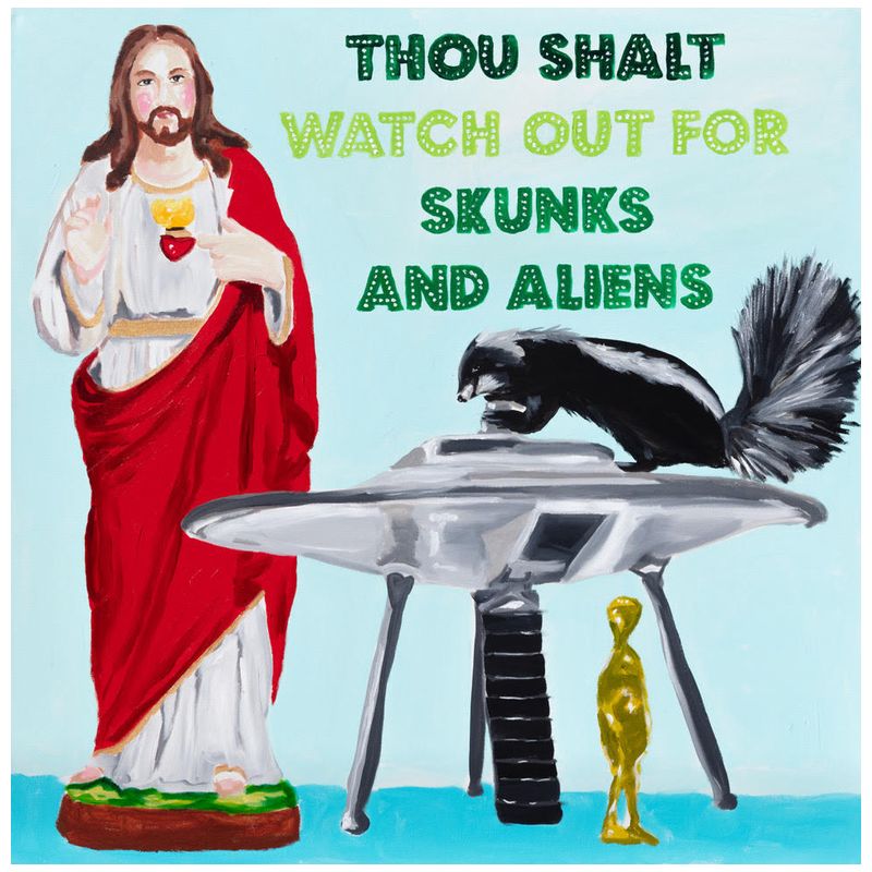 Картина Thou Shalt Watch Out for Skunks and Aliens Мульти в Челябинске | Loft Concept 