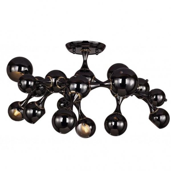 Потолочный светильник Chemical Light Top 9 Black Черный Потолочный светильник Chemical Light Top 9 Black Черный в Челябинске | Loft Concept