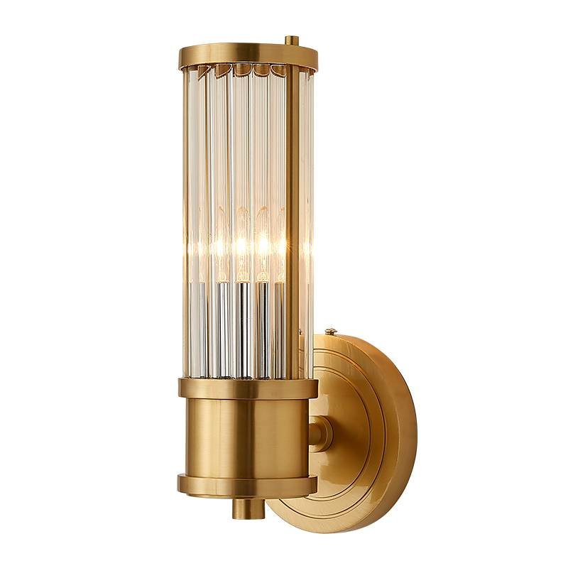 Ralph Lauren Бра Allen Single Sconce Brass Латунь Прозрачный (Transparent) Ralph Lauren Бра Allen Single Sconce Brass Латунь Прозрачный (Transparent) в Челябинске | Loft Concept