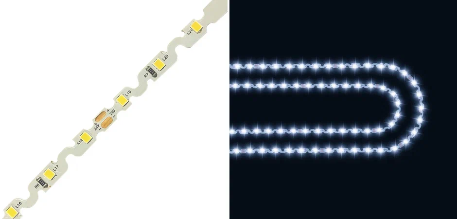 Светодиодная лента 5W/m 60LED/m 2835SMD холодный белый 5M Светодиодная лента 5W/m 60LED/m 2835SMD холодный белый 5M - Loft-Concept в Челябинске