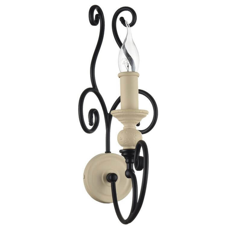 Бра Mocenigo Sconces Черный Бежевый Бра Mocenigo Sconces Черный Бежевый в Челябинске | Loft Concept