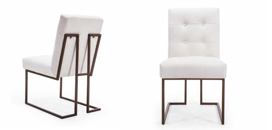 Стул обеденный Burleigh Dining Chair Pearl Iron Стул обеденный Burleigh Dining Chair Pearl Iron - Loft-Concept в Челябинске