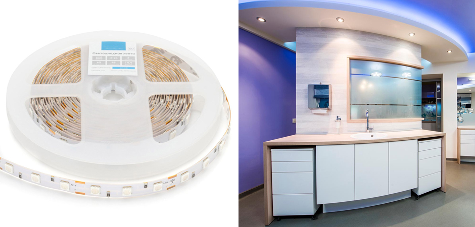 Светодиодная лента 14,4W/m 60LED/m 5050SMD синий Светодиодная лента 14,4W/m 60LED/m 5050SMD синий - Loft-Concept в Челябинске