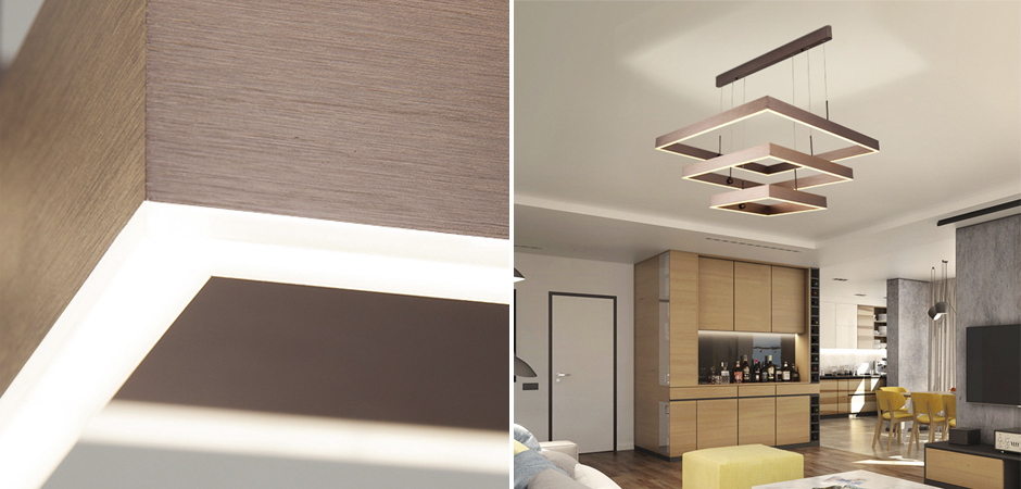 Люстра Ribbon Squares Chandelier Люстра Ribbon Squares Chandelier - Loft-Concept в Челябинске