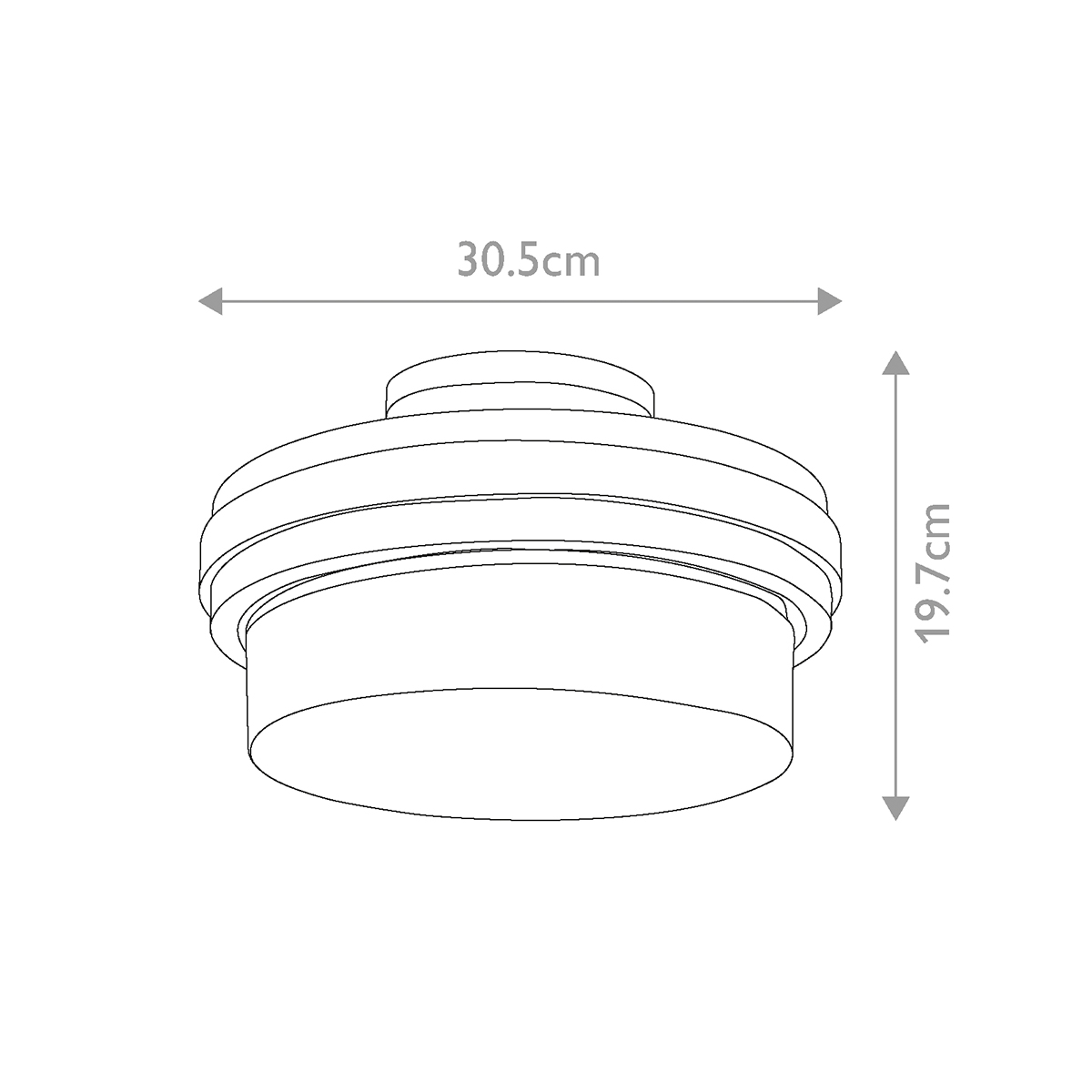 Потолочный светильник с прозрачным стеклянным плафоном с эффектом пузырьков Kichler в Челябинске