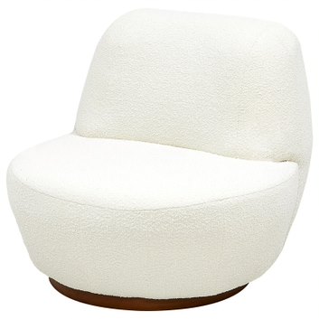Кресло Raoul Chair Boucle Белый Кресло Raoul Chair Boucle Белый в Челябинске | Loft Concept