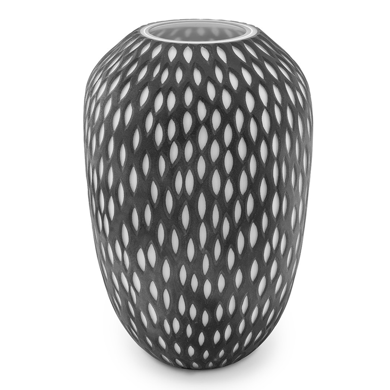 Ваза VASE POIS Черно-белый Ваза VASE POIS Черно-белый в Челябинске | Loft Concept