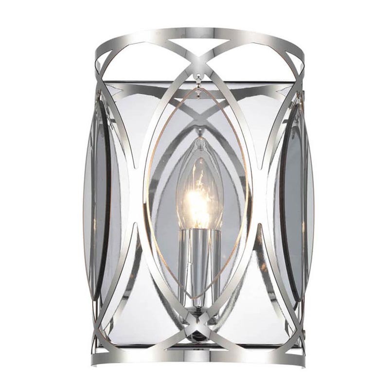 Бра Alienor Sconce Хром Дымчатый (Smoke) Бра Alienor Sconce Хром Дымчатый (Smoke) в Челябинске | Loft Concept