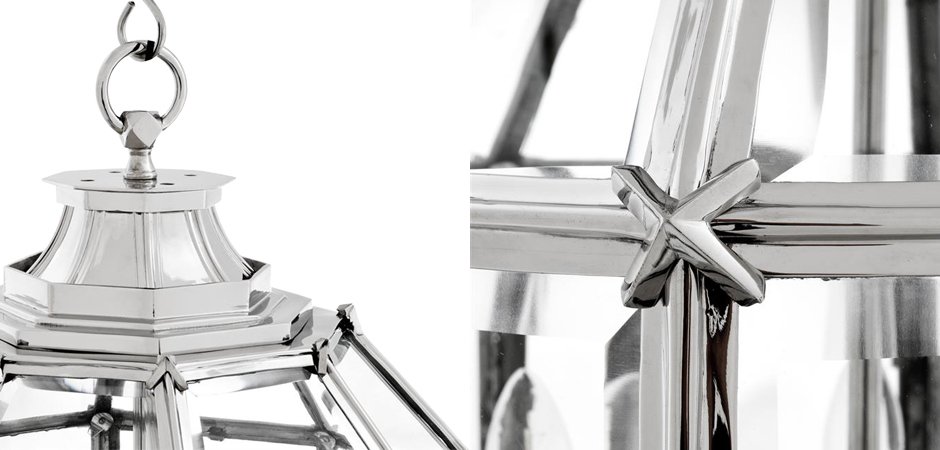 Люстра Lantern Owen Nickel M - Loft-Concept в Челябинске