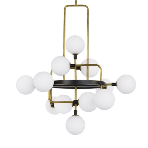 Люстра TECH Lighting Viaggio Chandelier Золотой Белый Черный Люстра TECH Lighting Viaggio Chandelier Золотой Белый Черный в Челябинске | Loft Concept