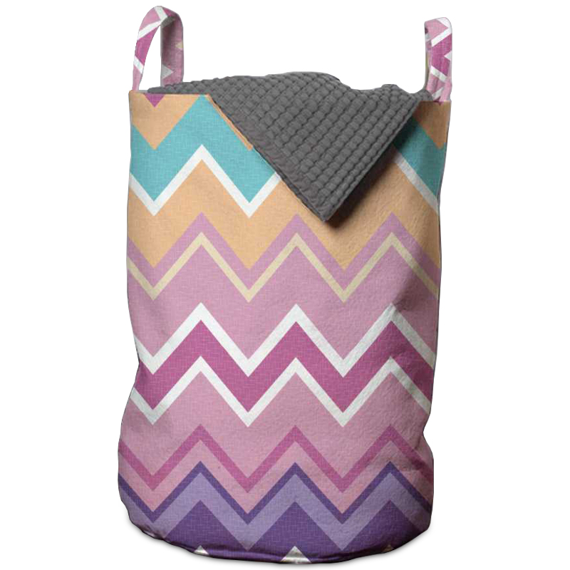Корзина Color Zigzag Basket Мульти Корзина Color Zigzag Basket Мульти в Челябинске | Loft Concept