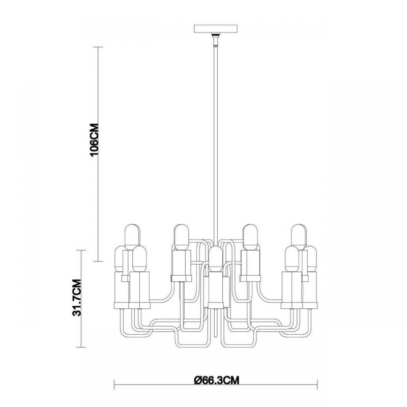 Люстра Geek Chandelier Люстра Geek Chandelier в Челябинске