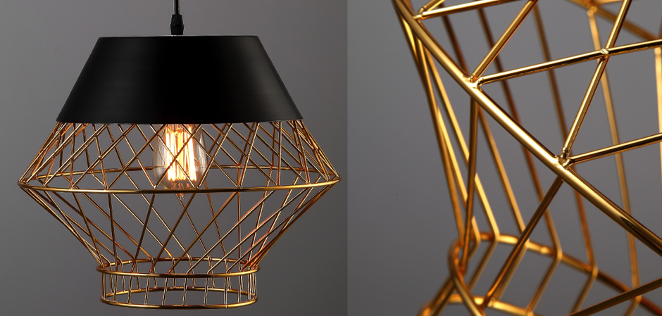 Подвесной светильник Golden Supro Cage Подвесной светильник Golden Supro Cage - Loft-Concept в Челябинске