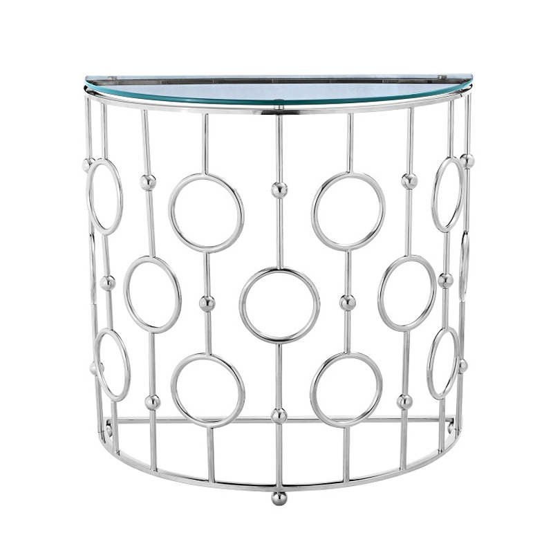 Консоль Console Insignia Rings chrome Хром Консоль Console Insignia Rings chrome Хром в Челябинске | Loft Concept