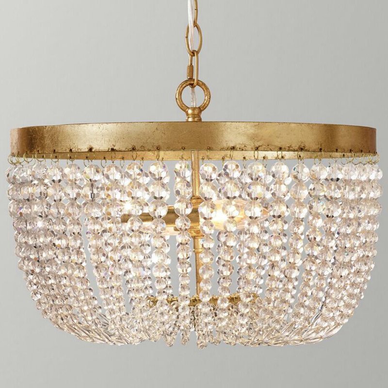 Люстра Crystalline Chandelier Латунь Люстра Crystalline Chandelier Латунь в Челябинске | Loft Concept
