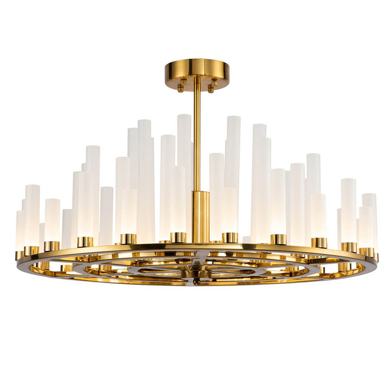 Люстра Candlestick Chandelier Глянцевое золото Люстра Candlestick Chandelier Глянцевое золото в Челябинске | Loft Concept