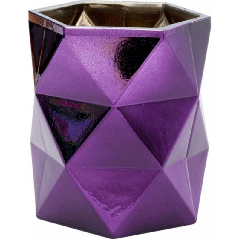 Подсвечник фиолетовый Triangle Reflection Фиолетовый Подсвечник фиолетовый Triangle Reflection Фиолетовый в Челябинске | Loft Concept