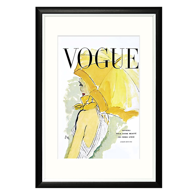 Постер Vogue July-August 1950 Мульти Постер Vogue July-August 1950 Мульти в Челябинске | Loft Concept