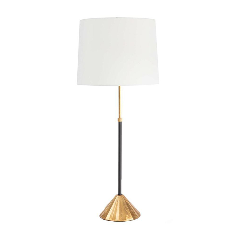 Настольная лампа Arleta Table lamp Белый Черный Золотой Настольная лампа Arleta Table lamp Белый Черный Золотой в Челябинске | Loft Concept