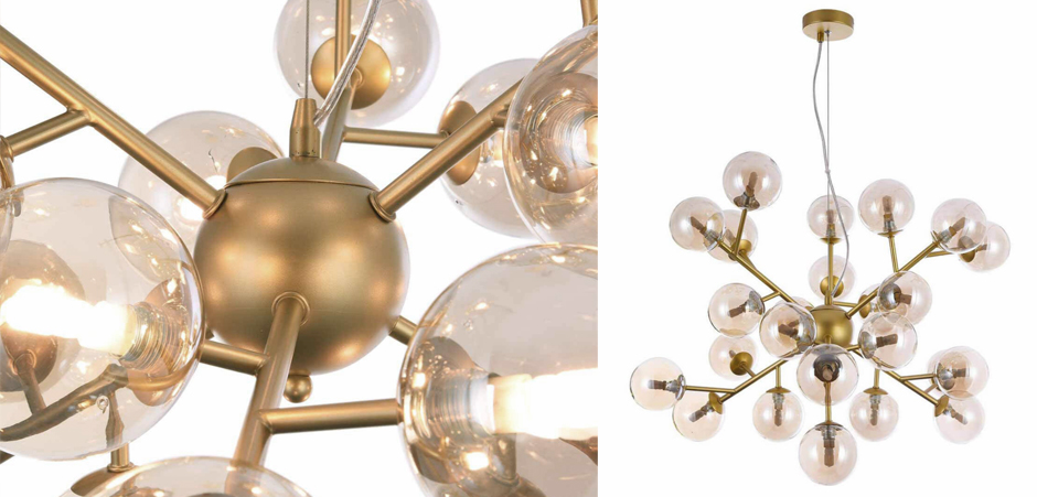 Люстра Berries Chandelier Amber 65 Люстра Berries Chandelier Amber 65 - Loft-Concept в Челябинске