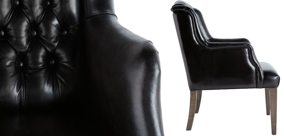 Кресло Leather Elegance Black Кресло Leather Elegance Black - Loft-Concept в Челябинске