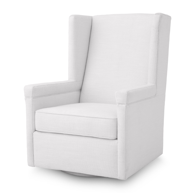 Кресло Eichholtz Swivel Chair Angelina Белый Кресло Eichholtz Swivel Chair Angelina Белый в Челябинске | Loft Concept