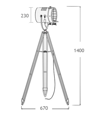 Торшер Spotlight Lofter Wooden Торшер Spotlight Lofter Wooden в Челябинске