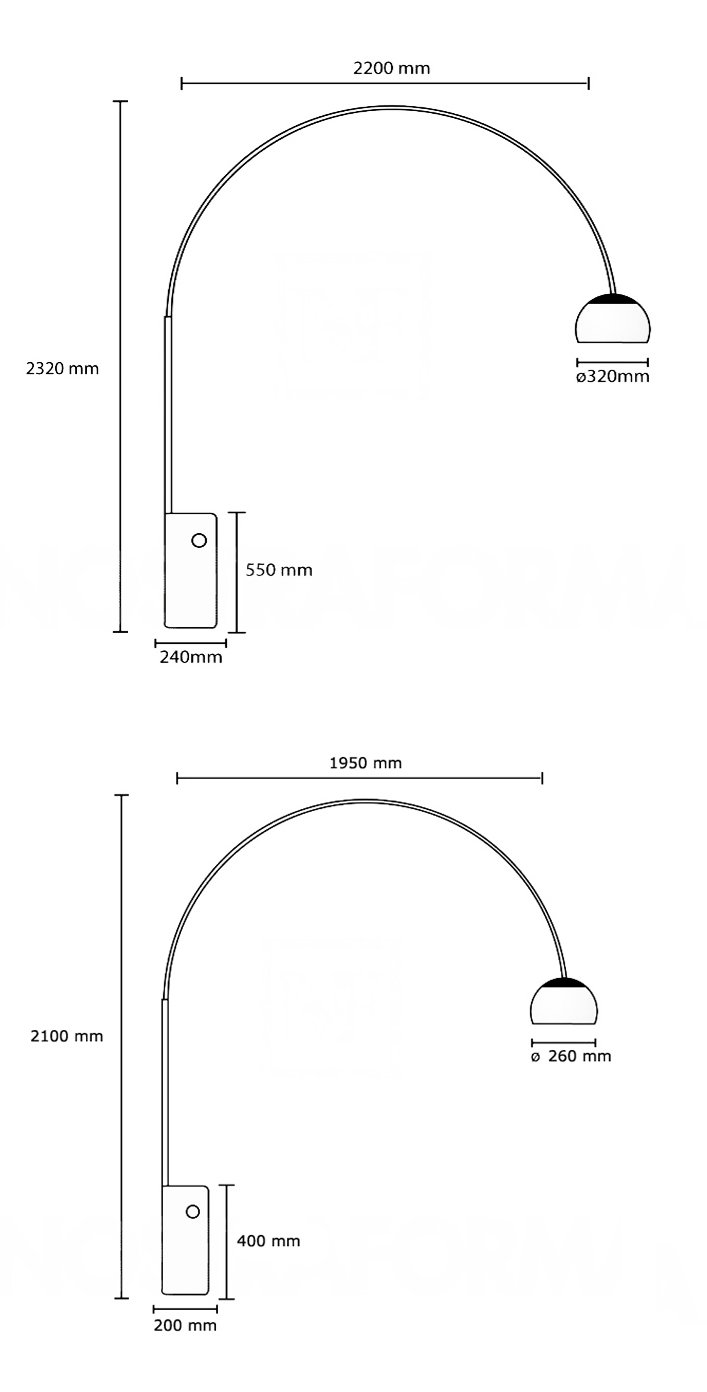 Торшер Flos Arco в Челябинске