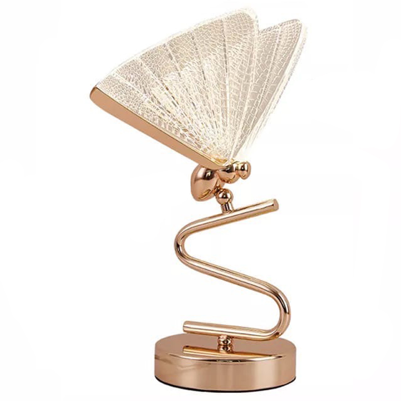 Ночник с Бабочкой Butterfly Table Lamp A Прозрачный Глянцевое золото Ночник с Бабочкой Butterfly Table Lamp A Прозрачный Глянцевое золото в Челябинске | Loft Concept