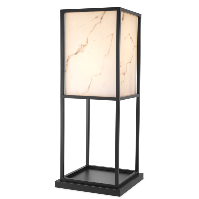 Торшер Eichholtz Floor Lamp Barret Белый Черный Торшер Eichholtz Floor Lamp Barret Белый Черный в Челябинске | Loft Concept