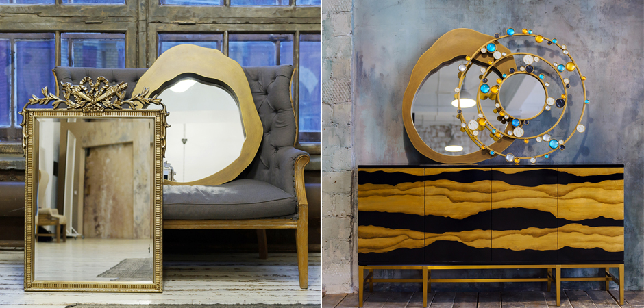 Зеркало Blot Mirror Зеркало Blot Mirror - Loft-Concept в Челябинске