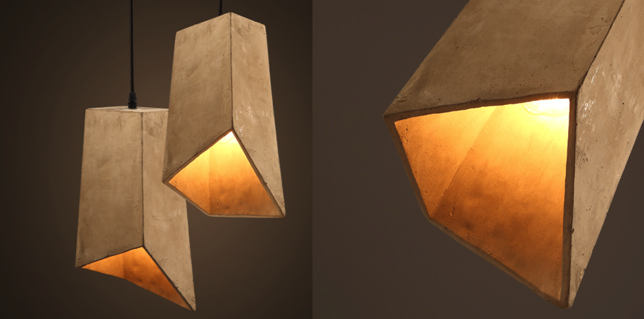 Подвесной светильник Art Concrete Column Подвесной светильник Art Concrete Column - Loft-Concept в Челябинске