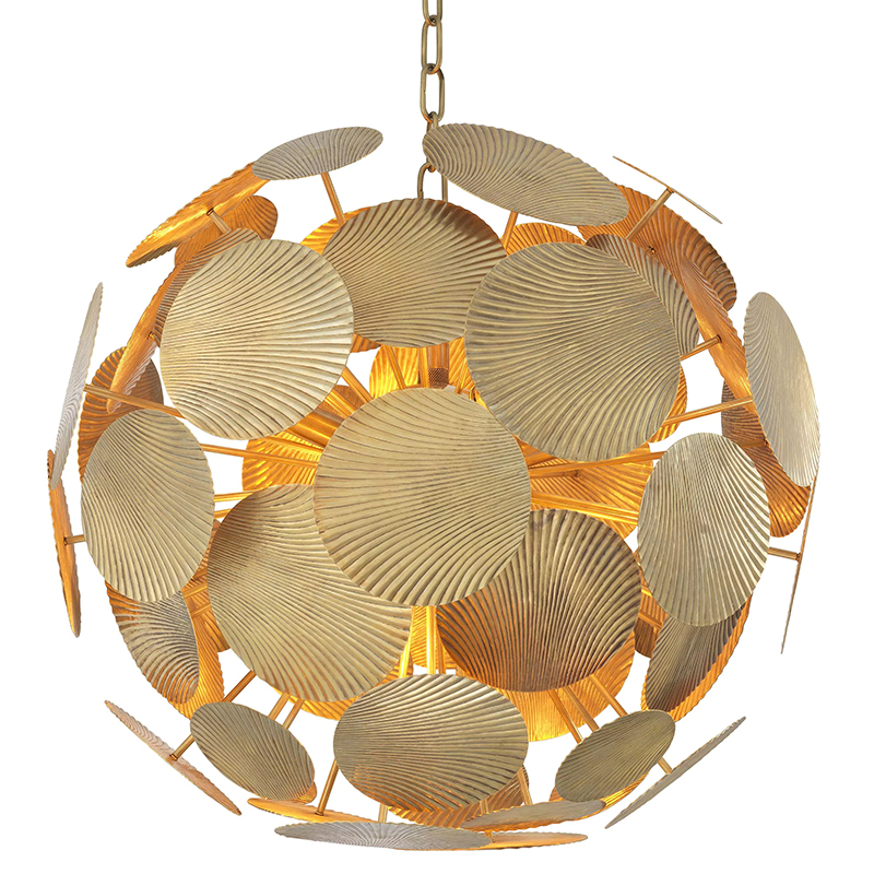 Люстра Eichholtz Chandelier Duvall L Латунь Люстра Eichholtz Chandelier Duvall L Латунь в Челябинске | Loft Concept