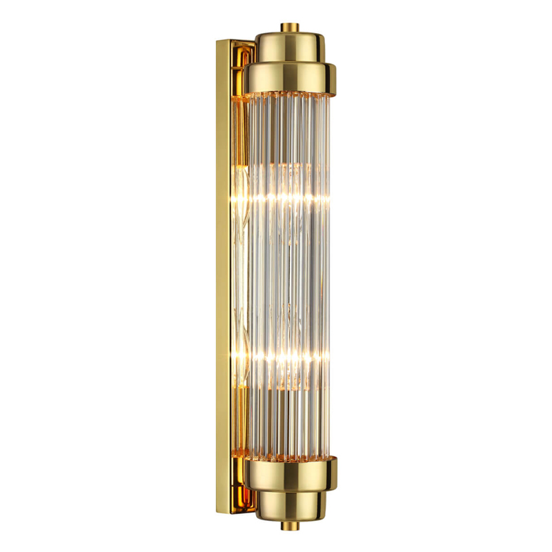 Бра Dirck Glass TUBE Sconce Gold Золотой Бра Dirck Glass TUBE Sconce Gold Золотой в Челябинске | Loft Concept