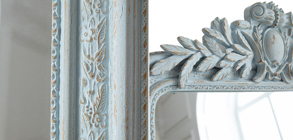 Зеркало Polastron Mirror Pastel Blue Зеркало Polastron Mirror Pastel Blue - Loft-Concept в Челябинске