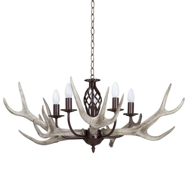 Люстра Horned Forrest Chandelier Коричневый Люстра Horned Forrest Chandelier Коричневый в Челябинске | Loft Concept