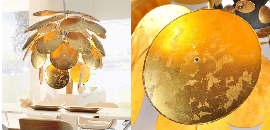 Люстра Discoco Gold Leaf - Loft-Concept в Челябинске