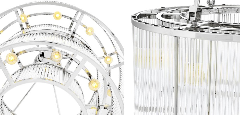 Люстра Chandelier Bernardi Nickel - Loft-Concept в Челябинске