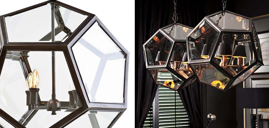 Люстра Eichholtz Lantern Yorkshire Bronze L - Loft-Concept в Челябинске