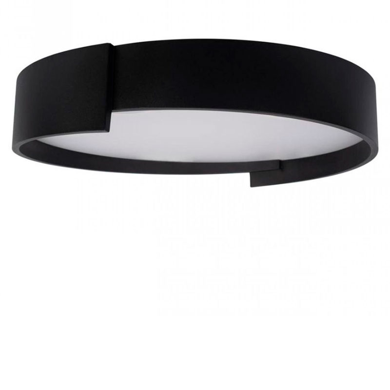 Светильник потолочный круглый Assol cup Black диаметр 50 Черный в Челябинске | Loft Concept 