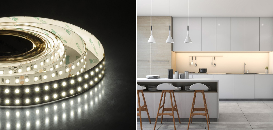 Светодиодная лента 38W/m 240LED/m 2835SMD теплый белый 5M Светодиодная лента 38W/m 240LED/m 2835SMD теплый белый 5M - Loft-Concept в Челябинске