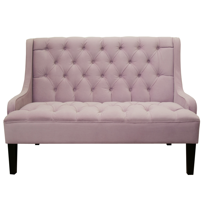 Диван Folket Sofa velour pink Розовый (Rose) Диван Folket Sofa velour pink Розовый (Rose) в Челябинске | Loft Concept