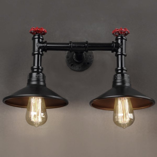 Бра Pipeline Valve Red and black Бра Pipeline Valve Red and black в Челябинске | Loft Concept