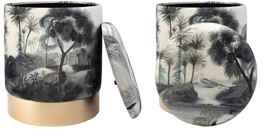 Пуф PUF Jungle Print river&tree Пуф PUF Jungle Print river&tree - Loft-Concept в Челябинске