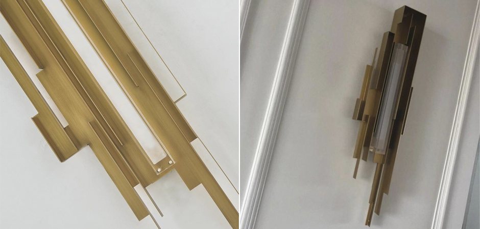 Бра Flowing Metal Sconce Бра Flowing Metal Sconce - Loft-Concept в Челябинске