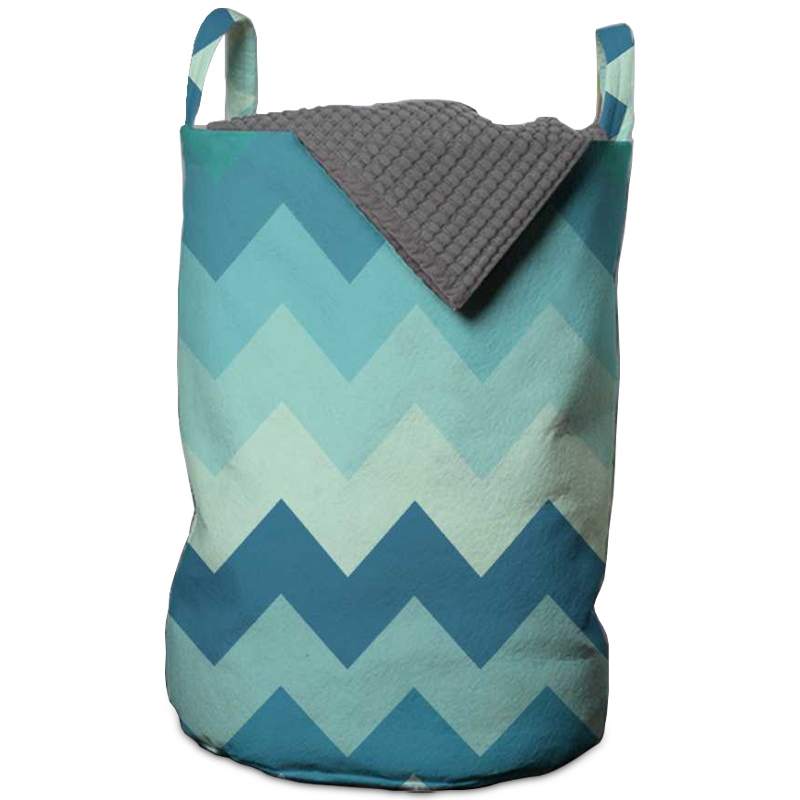 Корзина Blue Chevron Basket Мульти Корзина Blue Chevron Basket Мульти в Челябинске | Loft Concept