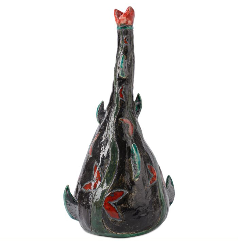 Ваза Gioffredo Vase Черный Красный Зеленый Ваза Gioffredo Vase Черный Красный Зеленый в Челябинске | Loft Concept