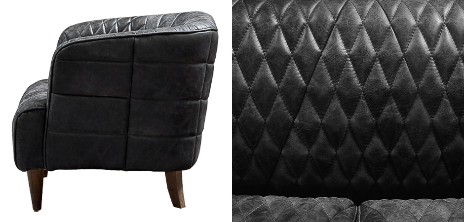 Кресло Philadelphia Armchair Graphite Кресло Philadelphia Armchair Graphite - Loft-Concept в Челябинске