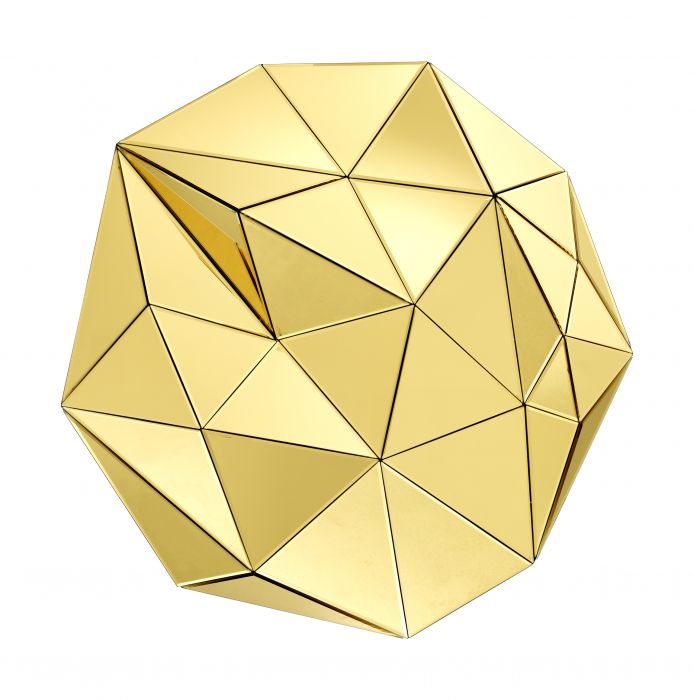 Зеркало Eichholtz Mirror Topanga Gold Глянцевое золото Зеркало Eichholtz Mirror Topanga Gold Глянцевое золото в Челябинске | Loft Concept